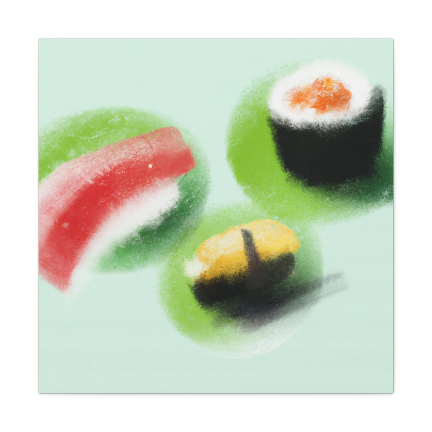 Sushi by the Sea - Canvas