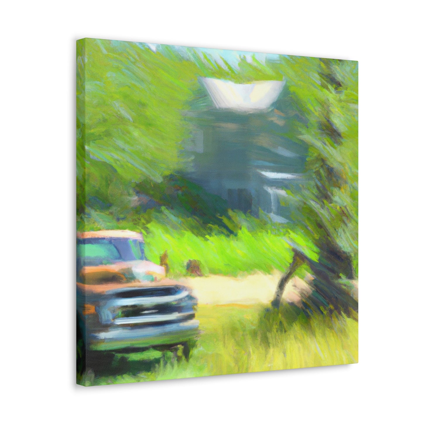 Old Pickup Trucks - Canvas