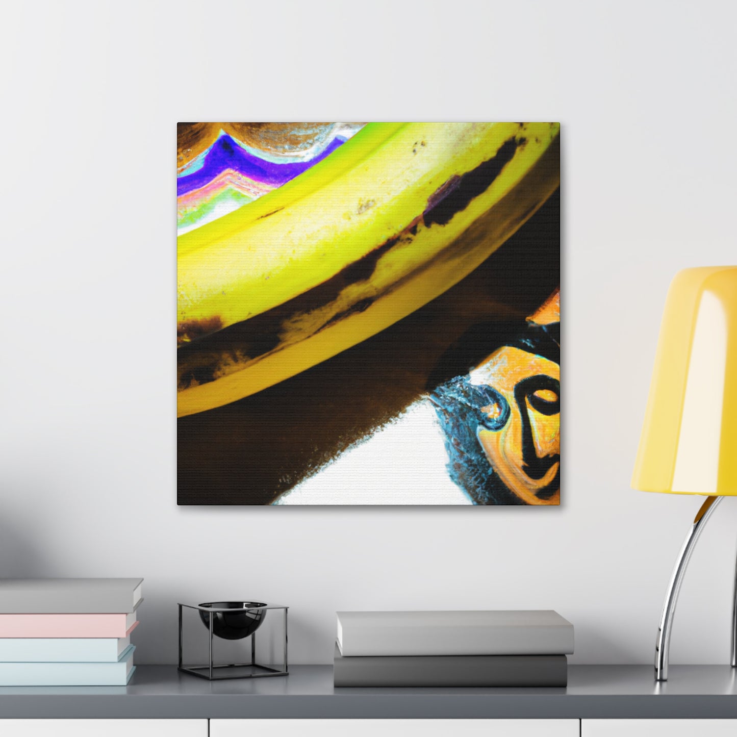 Banana Folk Splendor - Canvas