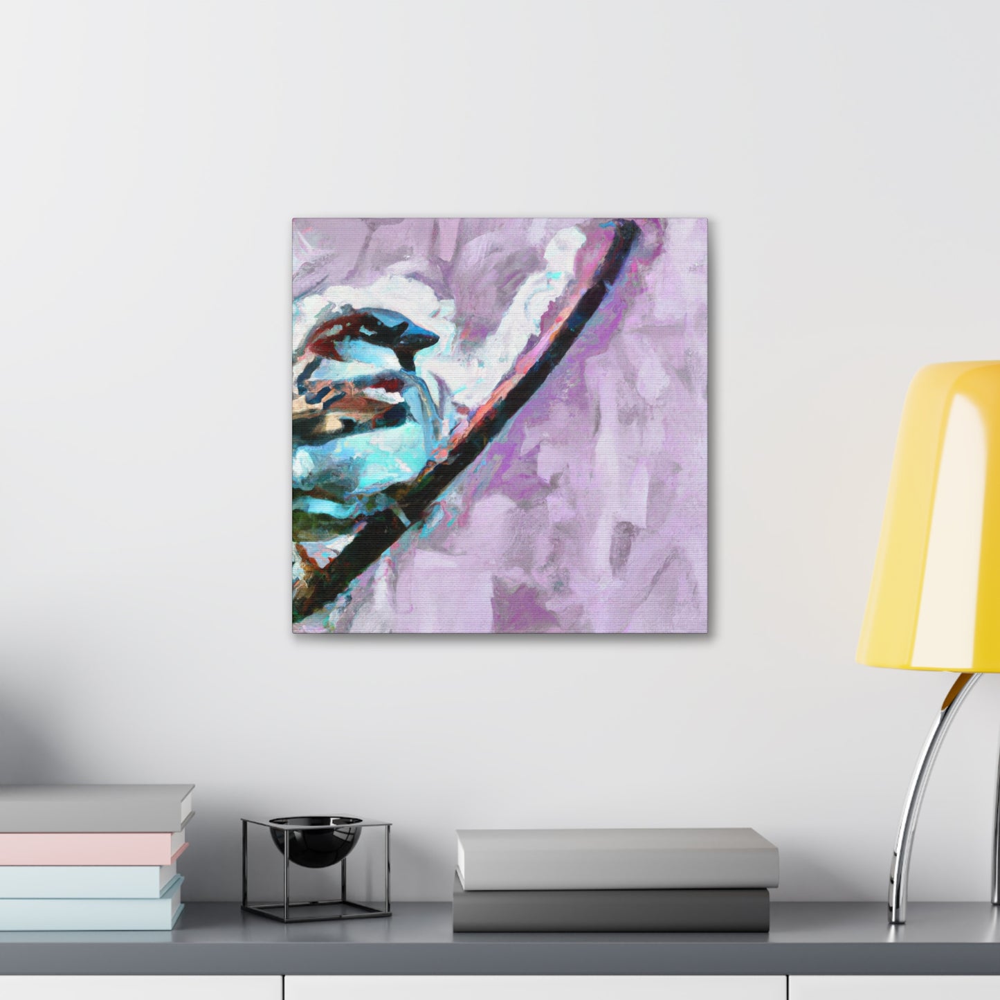 "Sparrow of Impressionism" - Canvas