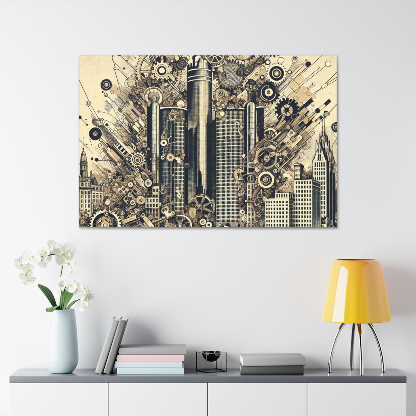 Steel City Steam Symphony - Canvas