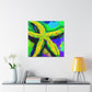 Starfish Under Moonlight - Canvas