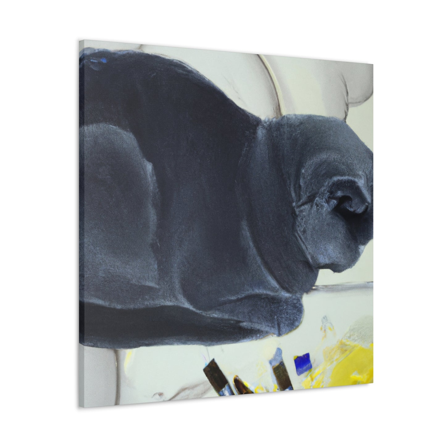 "British Shorthair Solitude" - Canvas