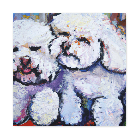 Bichon Frise Impressionism - Canvas