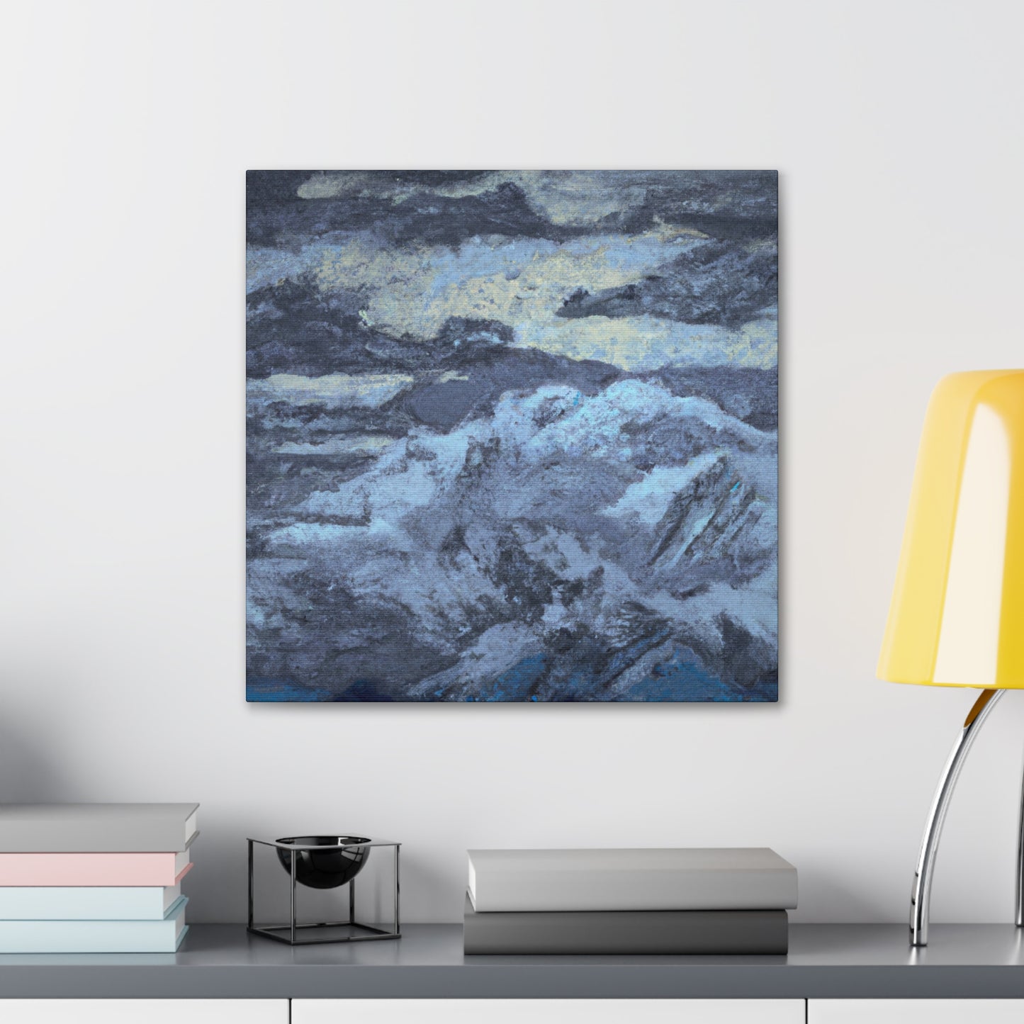 Snow Upon the Mountain - Canvas