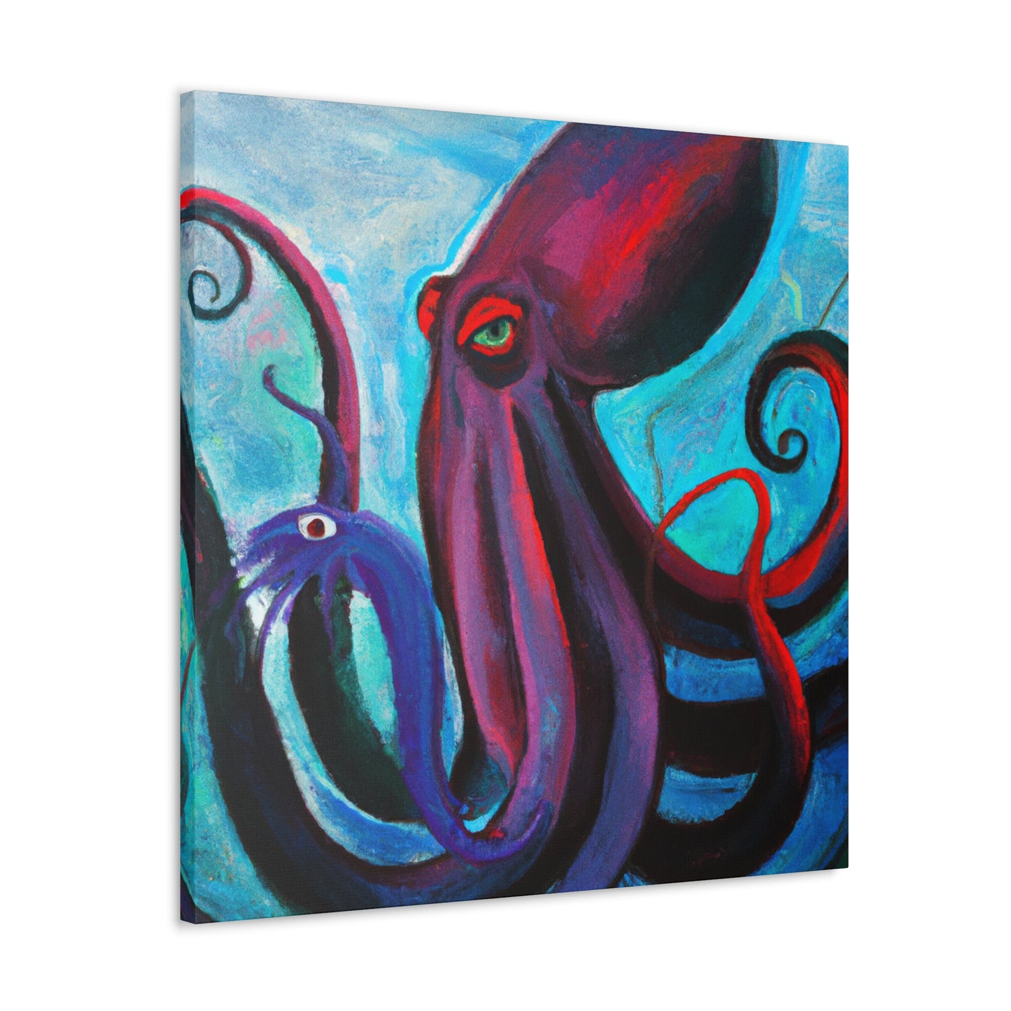 Octopus in Dreamsland - Canvas