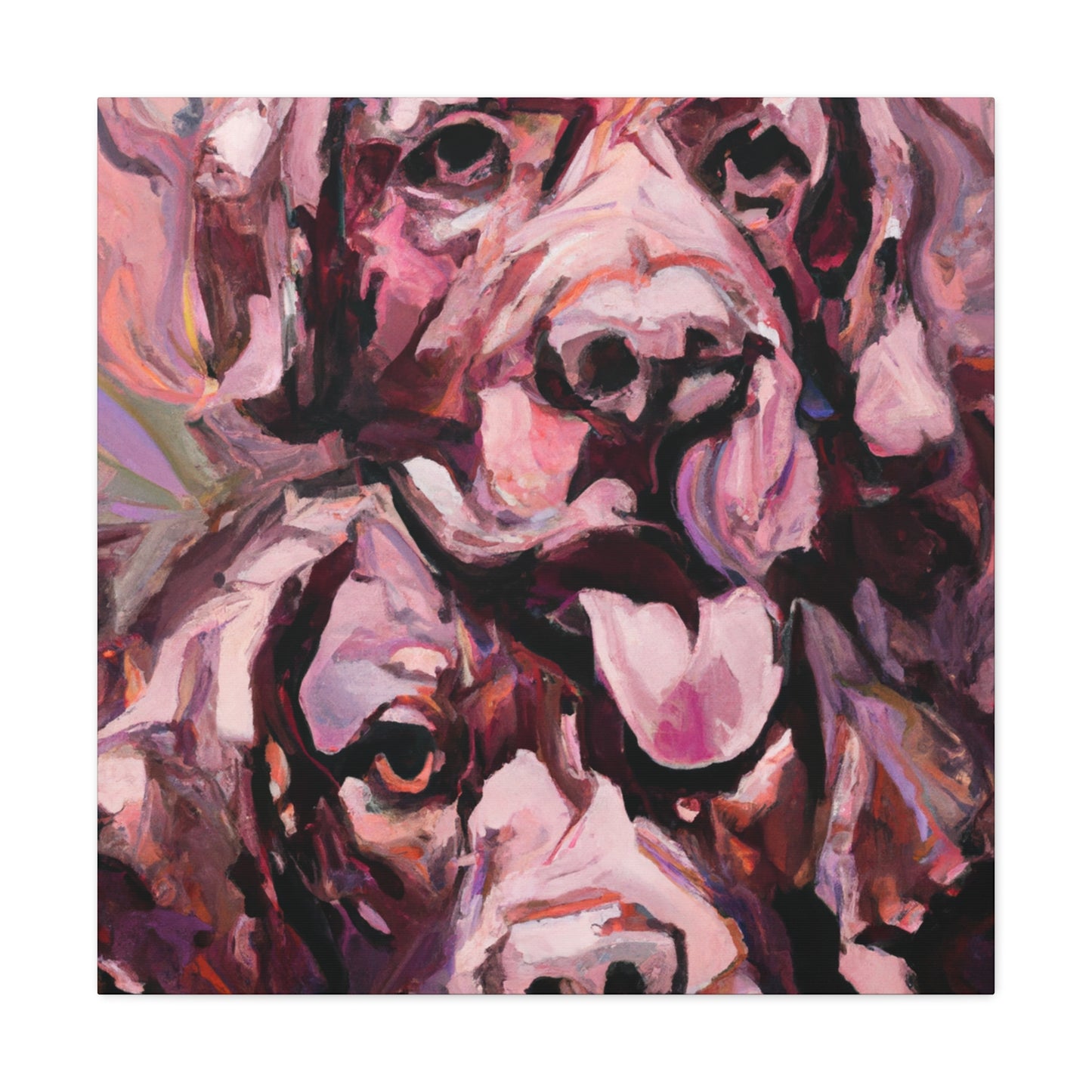 Loving Labrador Retriever - Canvas