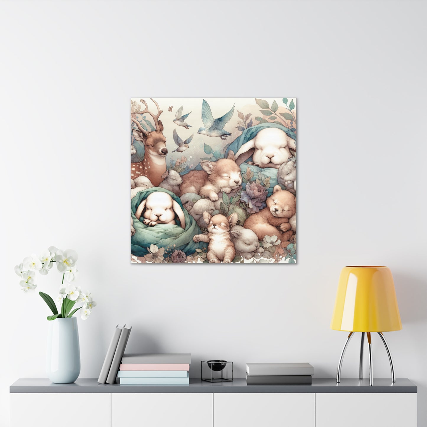 Whispering Slumbering Fauna - Canvas