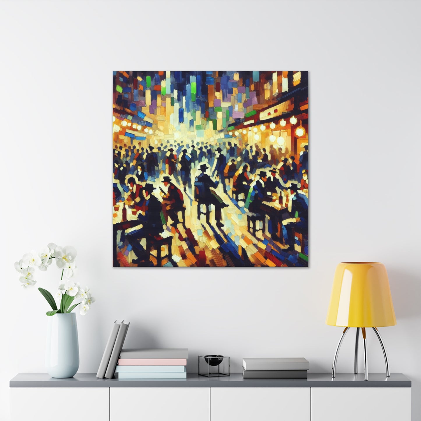 Harmony in Nightfall - Canvas