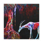 "Antelope Dreamscape Vision" - Canvas