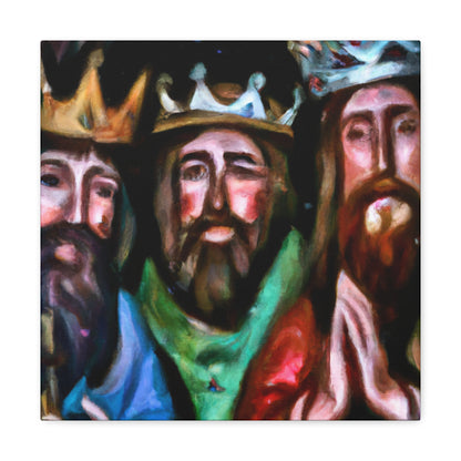 Wise Men's Journey Home - Canvas