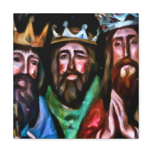 Wise Men's Journey Home - Canvas