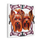 "Yorkshire Terrier Portrait" - Canvas