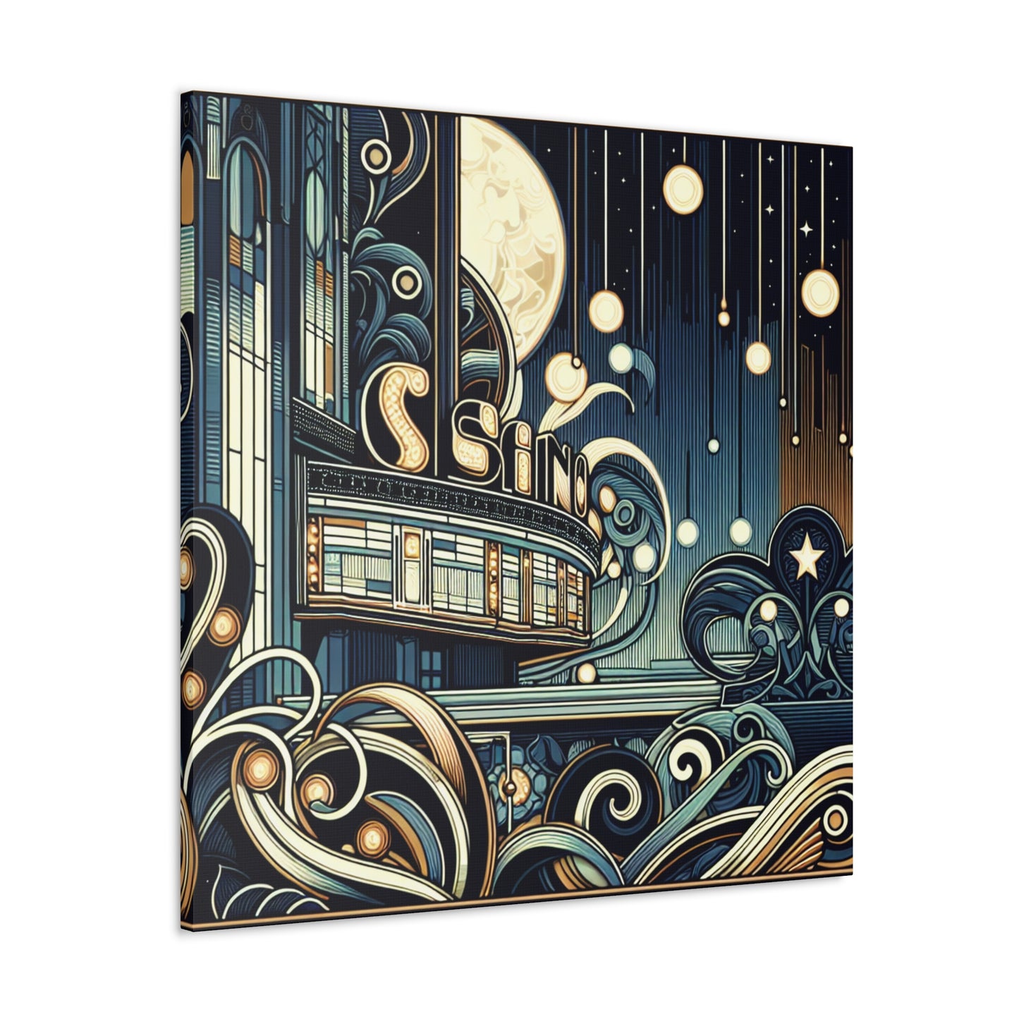 Enchanted Gambling Hall - Canvas