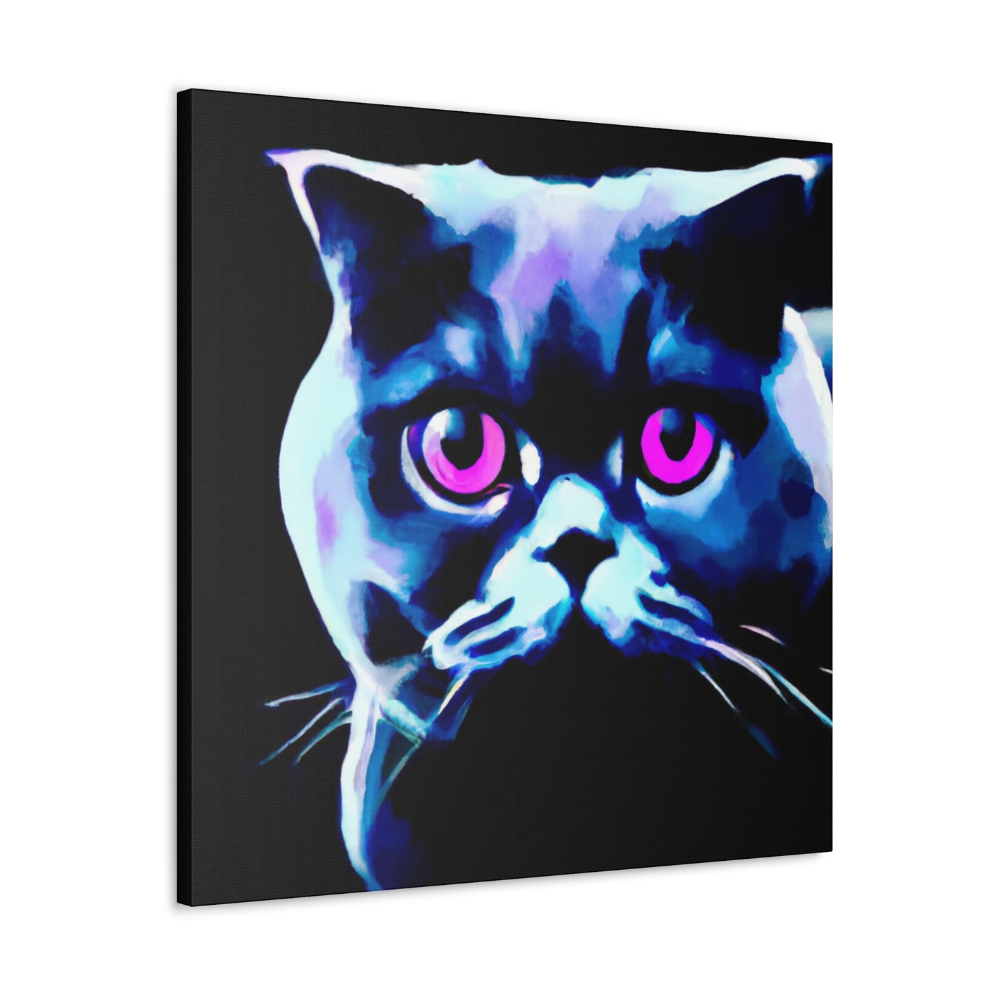 "British Shorthair Reflection" - Canvas