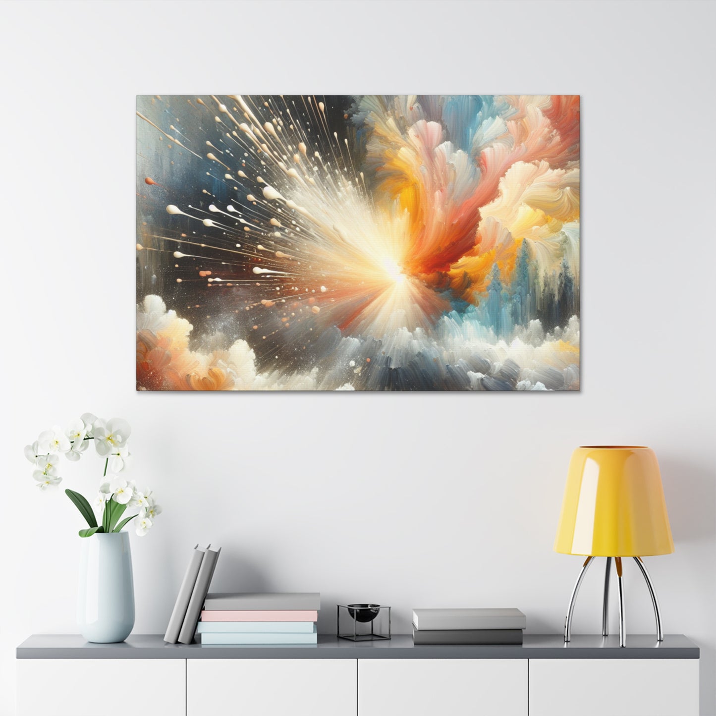 Whispering Serenity Abound - Canvas