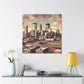 Urban Magnificence Unveiled - Canvas