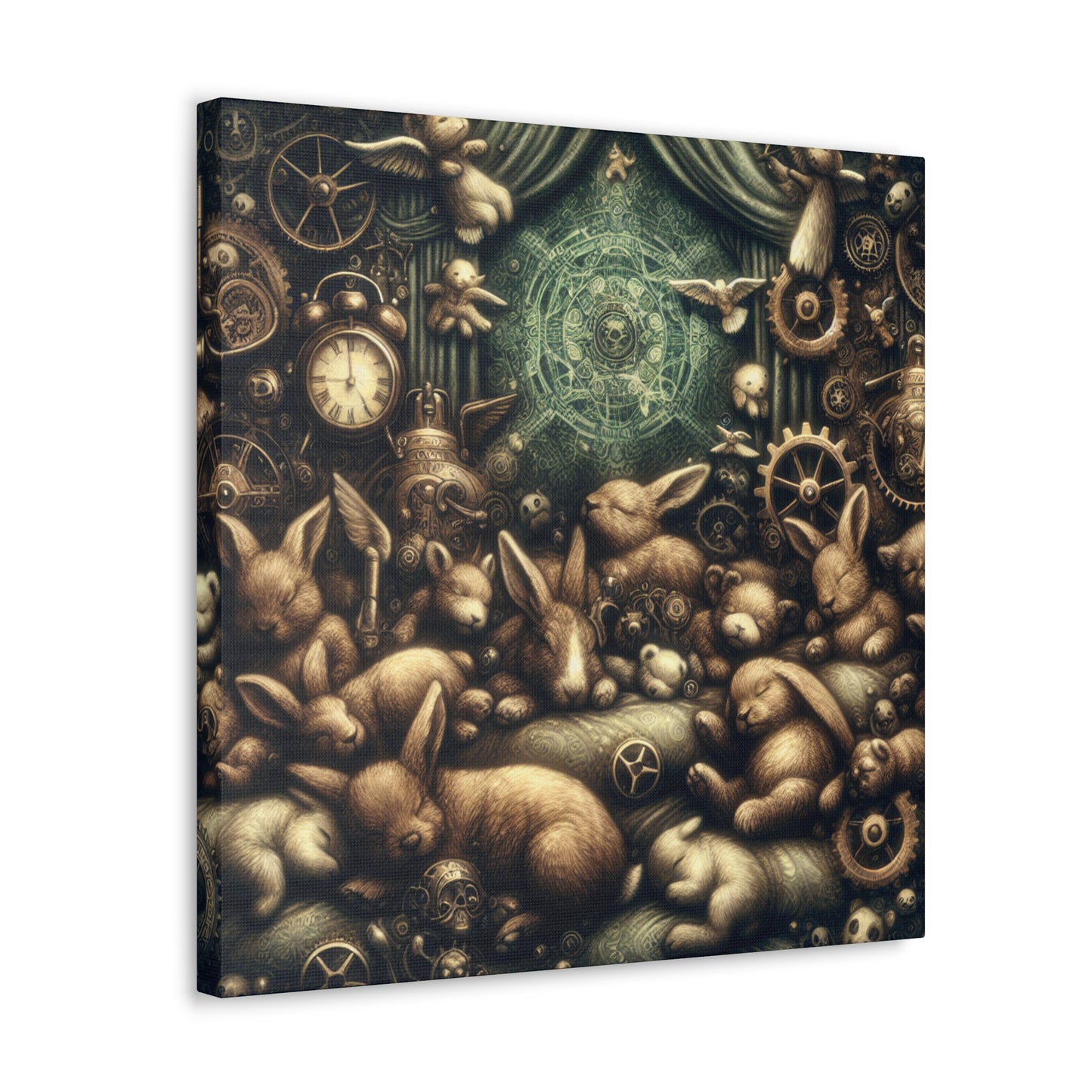 Slumbering Industrial Wildlife - Canvas