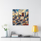 "The Vibrant Urban Odyssey" - Canvas