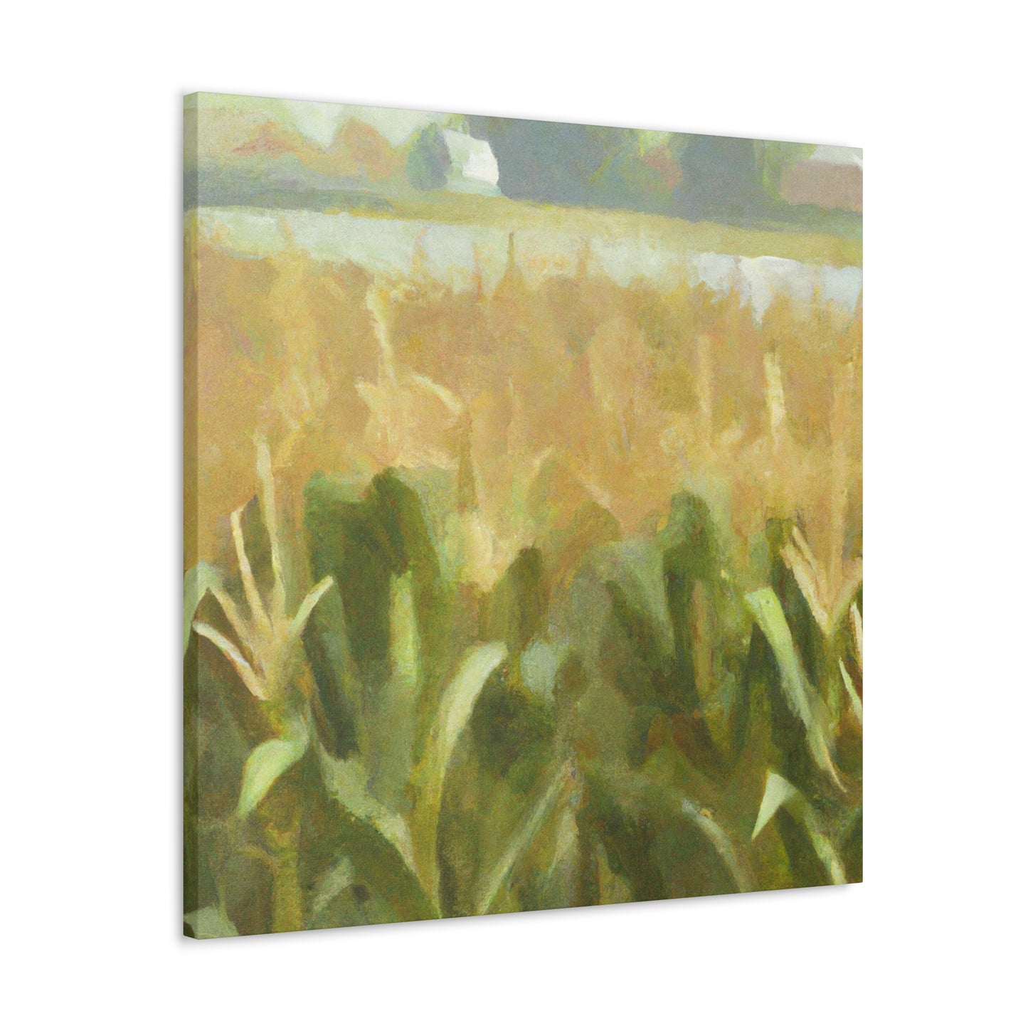 Golden Corn Abundance - Canvas