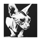 Sphynx Mystique Painting - Canvas