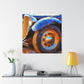 "Classic Automobile Radiance" - Canvas