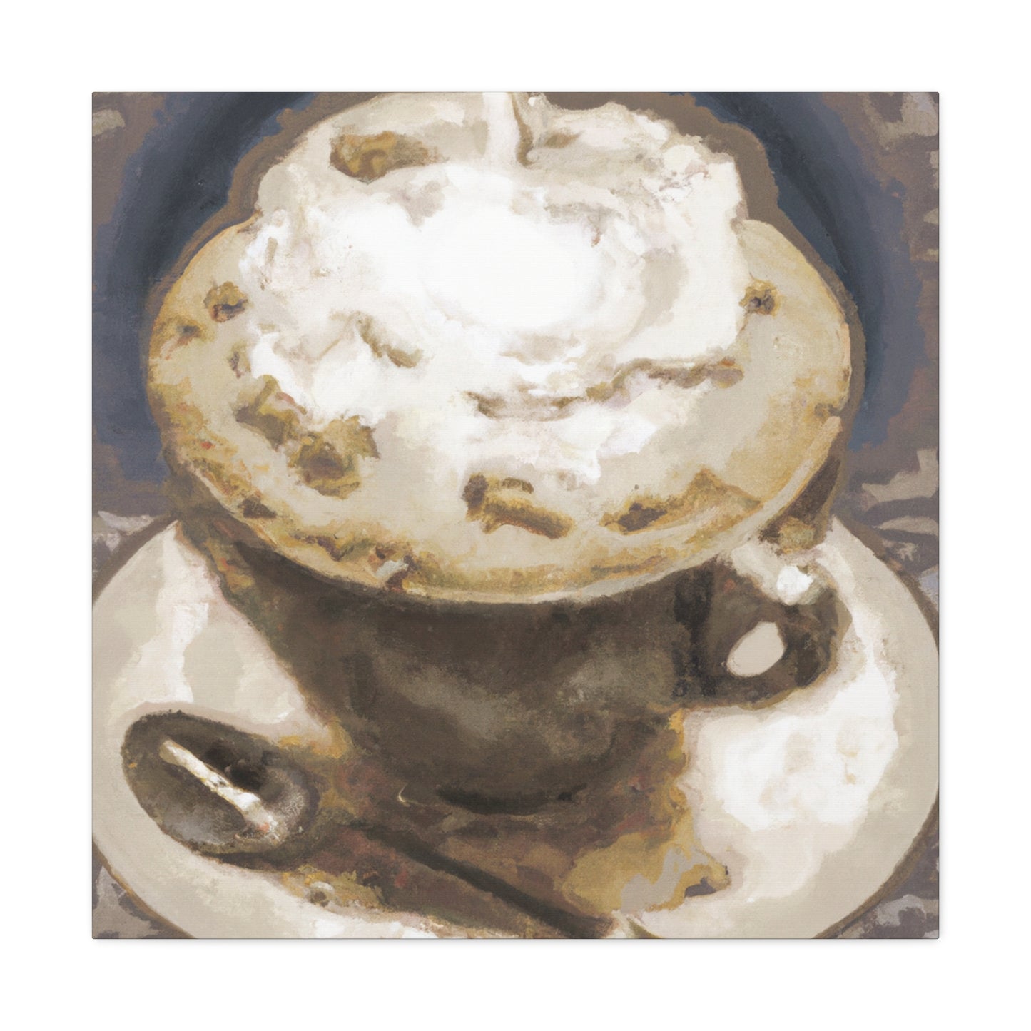 "Cappuccino in Rococo." - Canvas