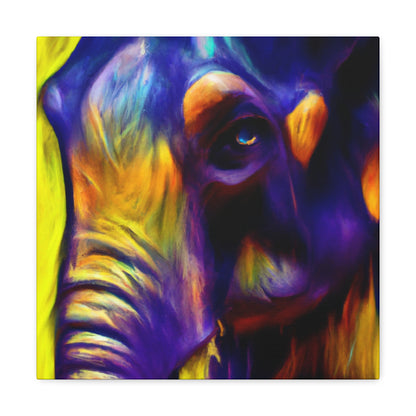 "Indian Elephant Majesty" - Canvas