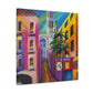 Colonial Art Deco Dream - Canvas