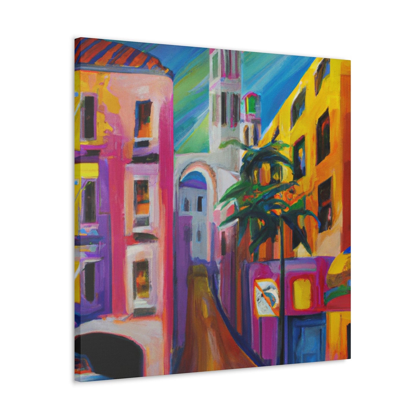 Colonial Art Deco Dream - Canvas