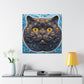 Curious British Shorthair - Canvas