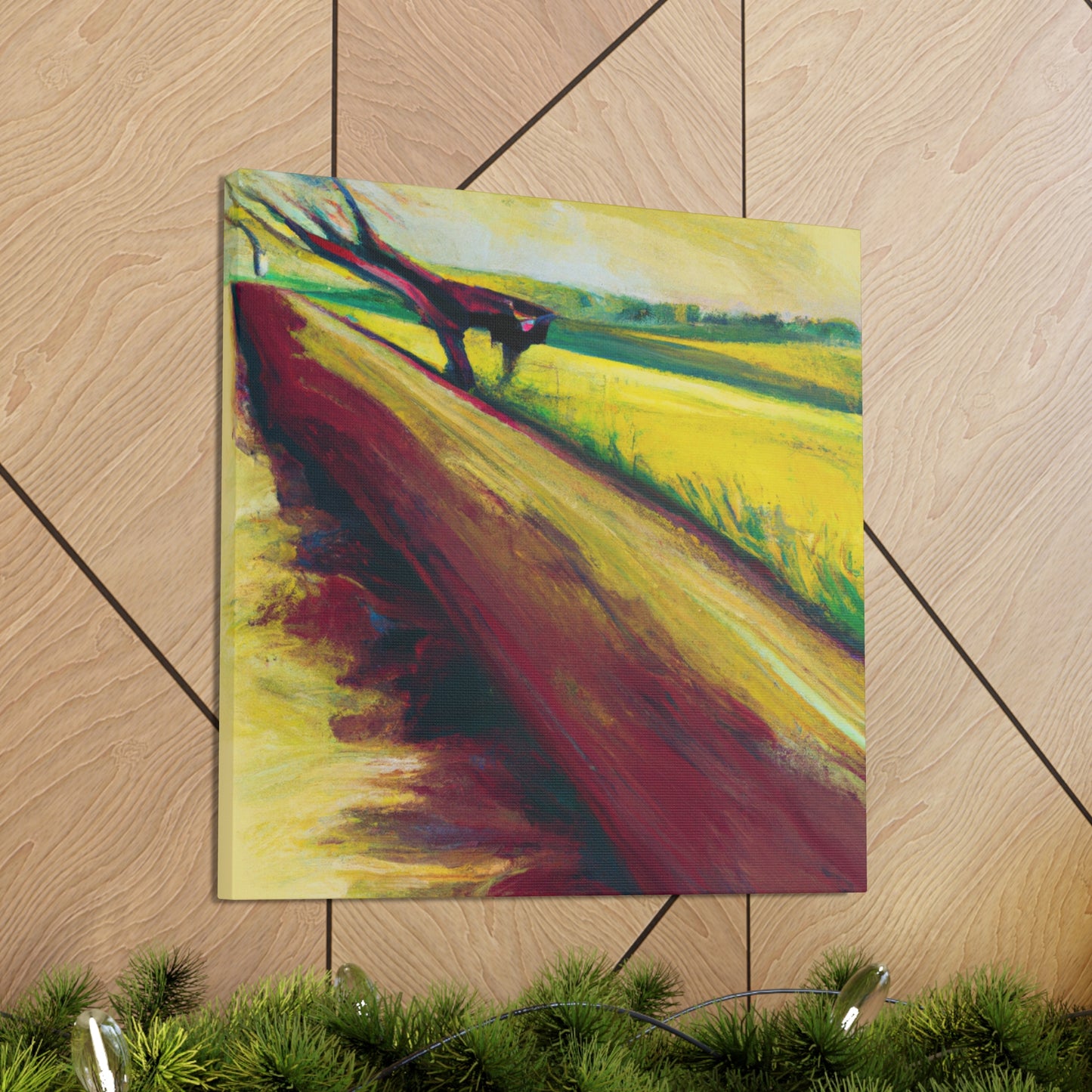 Country Road Dreamscape - Canvas