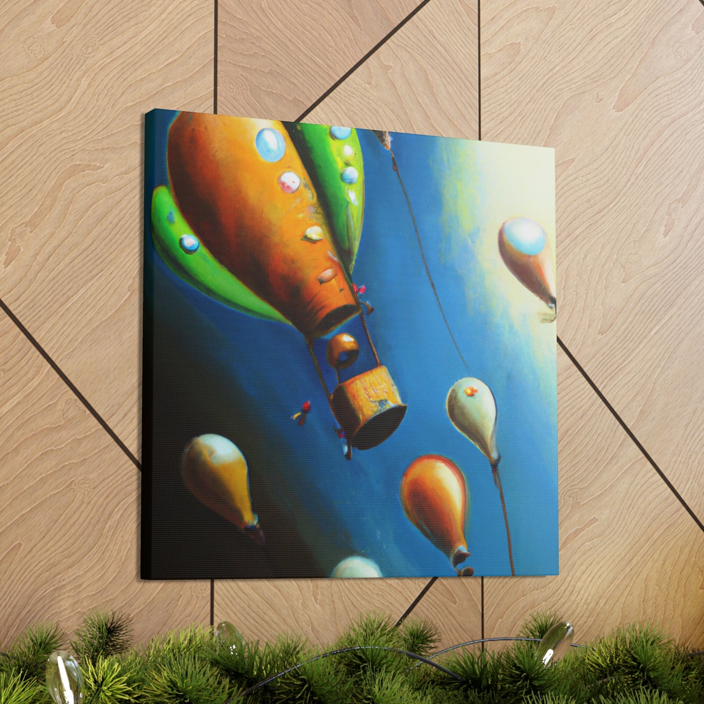 "Skyward Floating Dreams" - Canvas