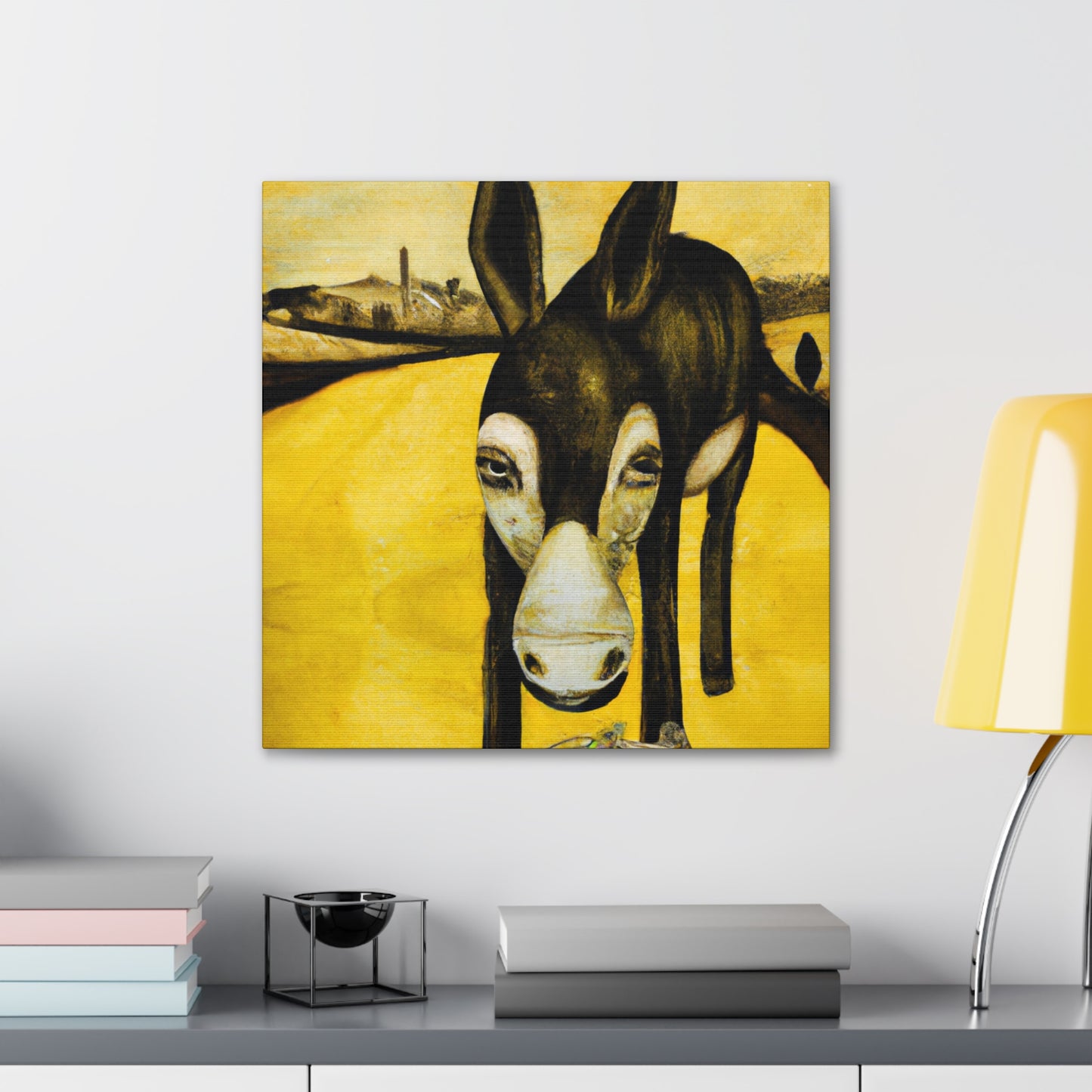 "Mule In Dreamscape" - Canvas