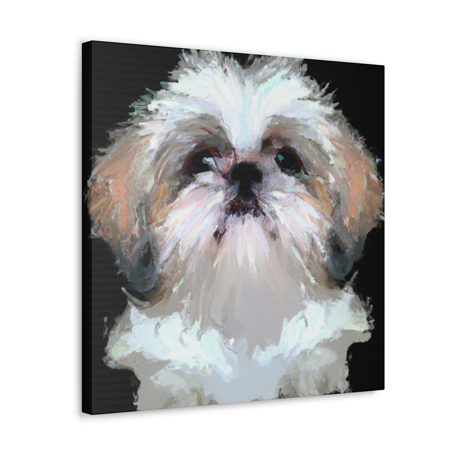 "Proud Shih Tzu Portrait" - Canvas