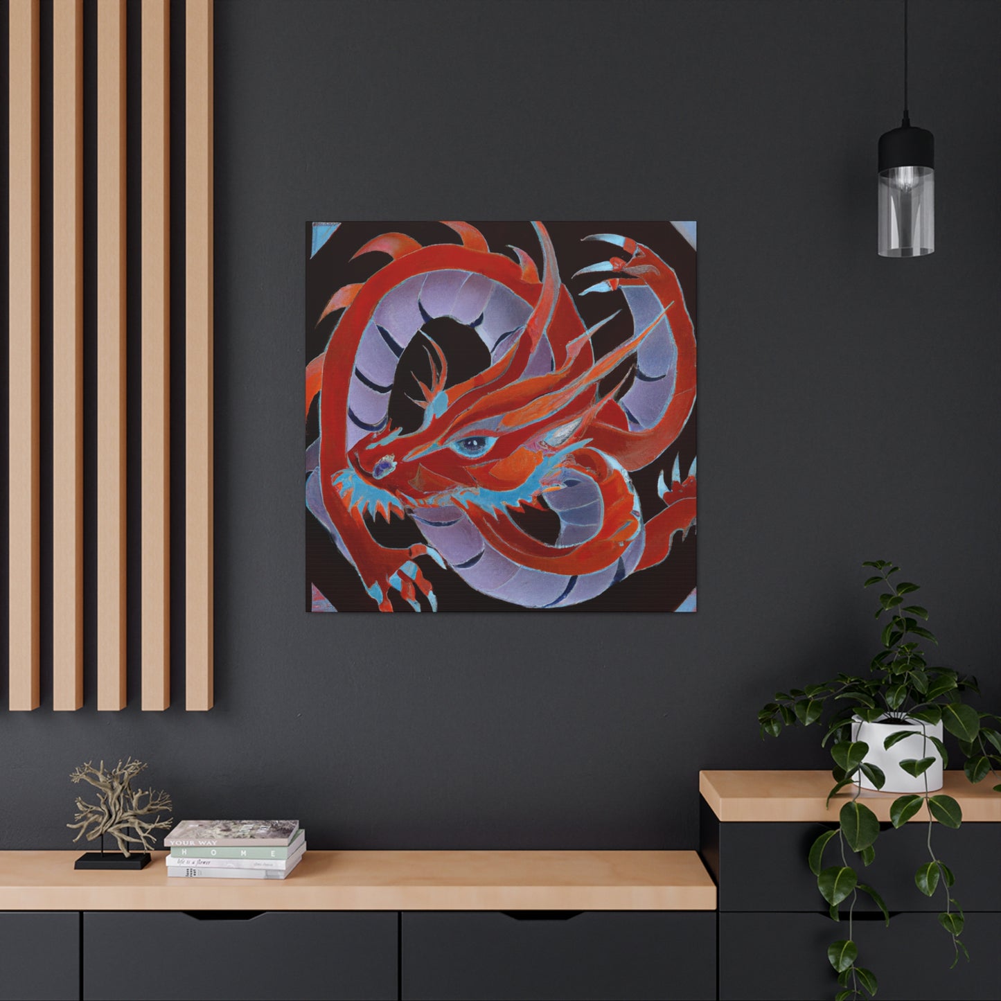 "Dragon in Splendor" - Canvas