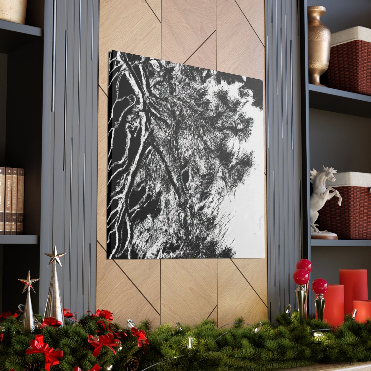 Pine Tree Reflection - Canvas