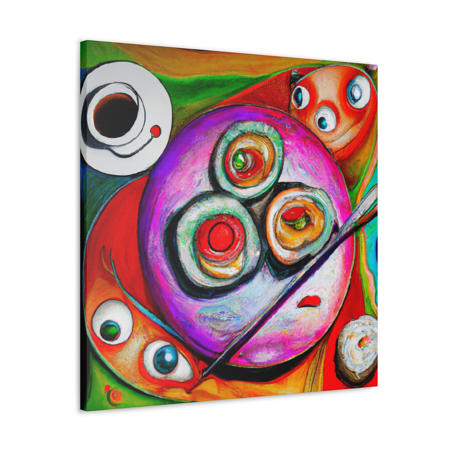 "Sushi in Surrealism" - Canvas