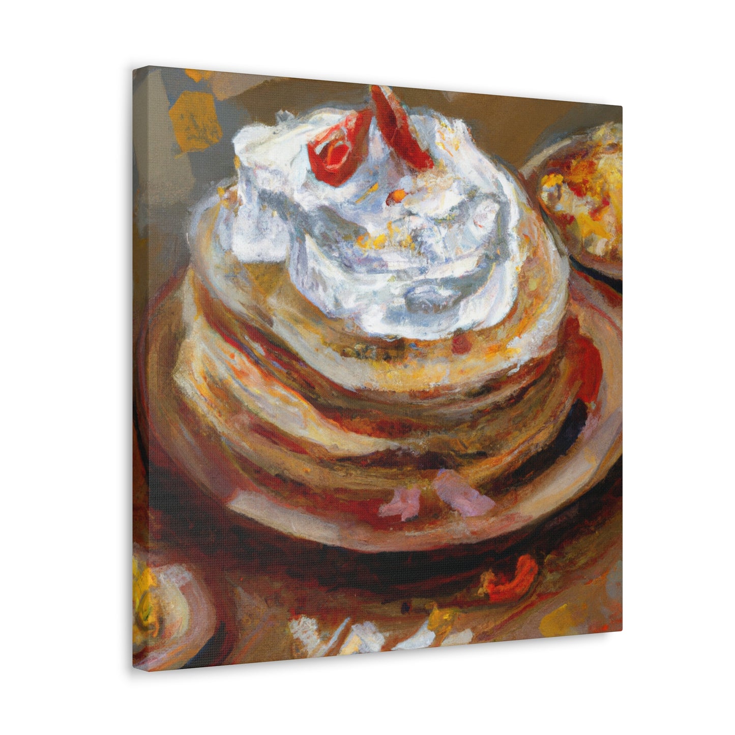 "Pancakes in Impressionism" - Canvas