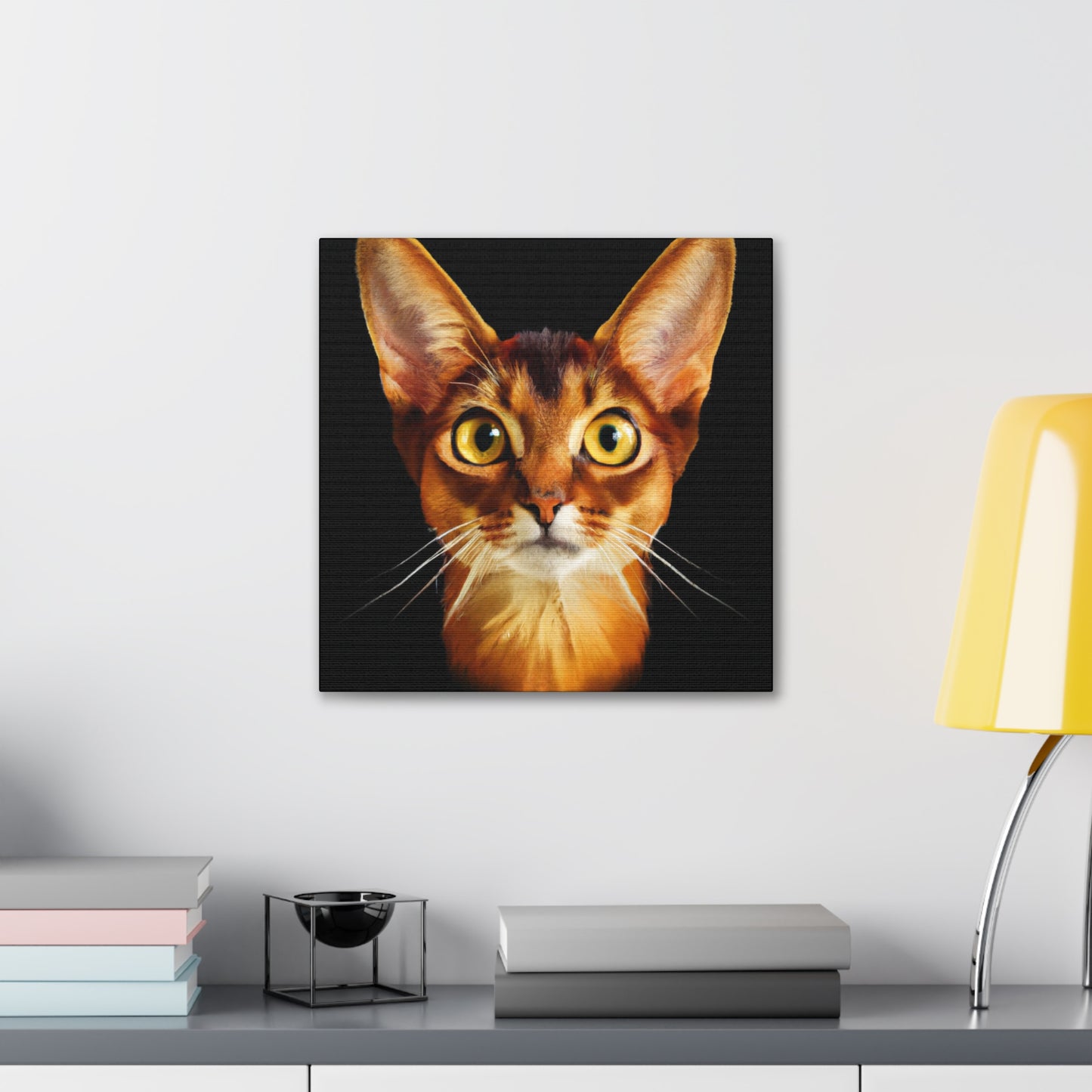 Abyssinian Reflection Realism - Canvas