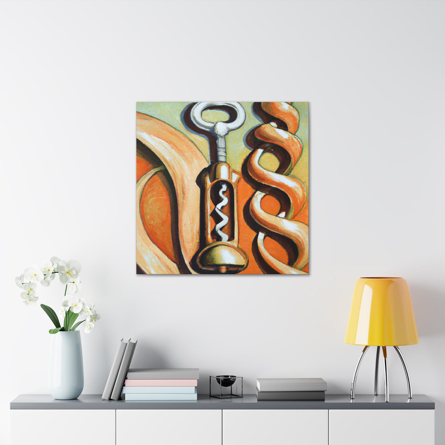 "Corkscrew: An Artwork" - Canvas