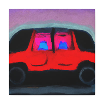 "Car in Abstract Color" - Canvas