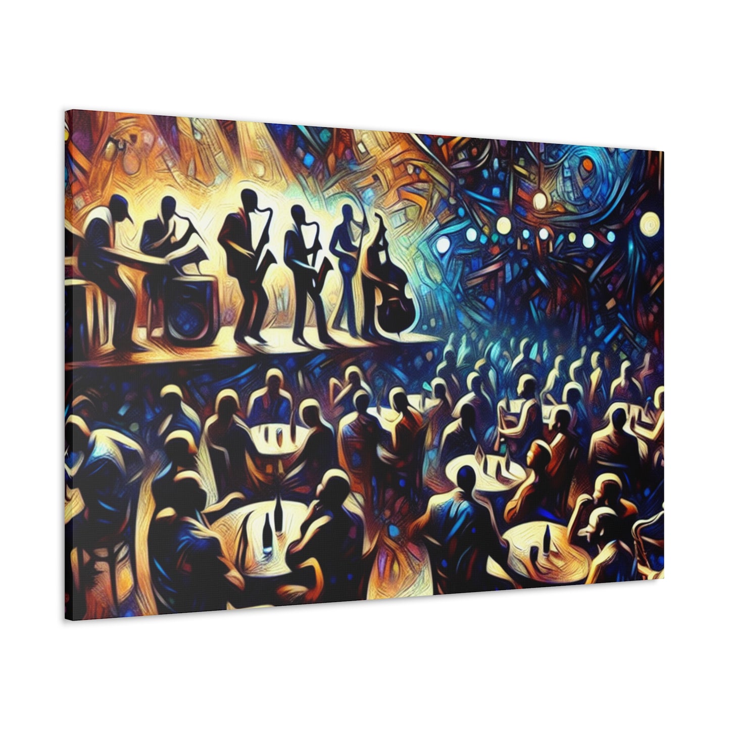 "Midnight Melodies Unleashed" - Canvas