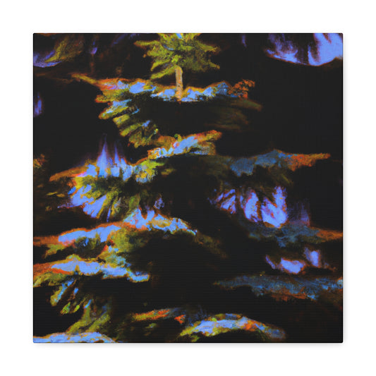 "Lush Douglas Firs" - Canvas