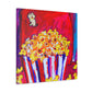 "Popcorn in Abstraction" - Canvas