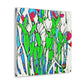 "Tulip Dreamscape Abstraction" - Canvas