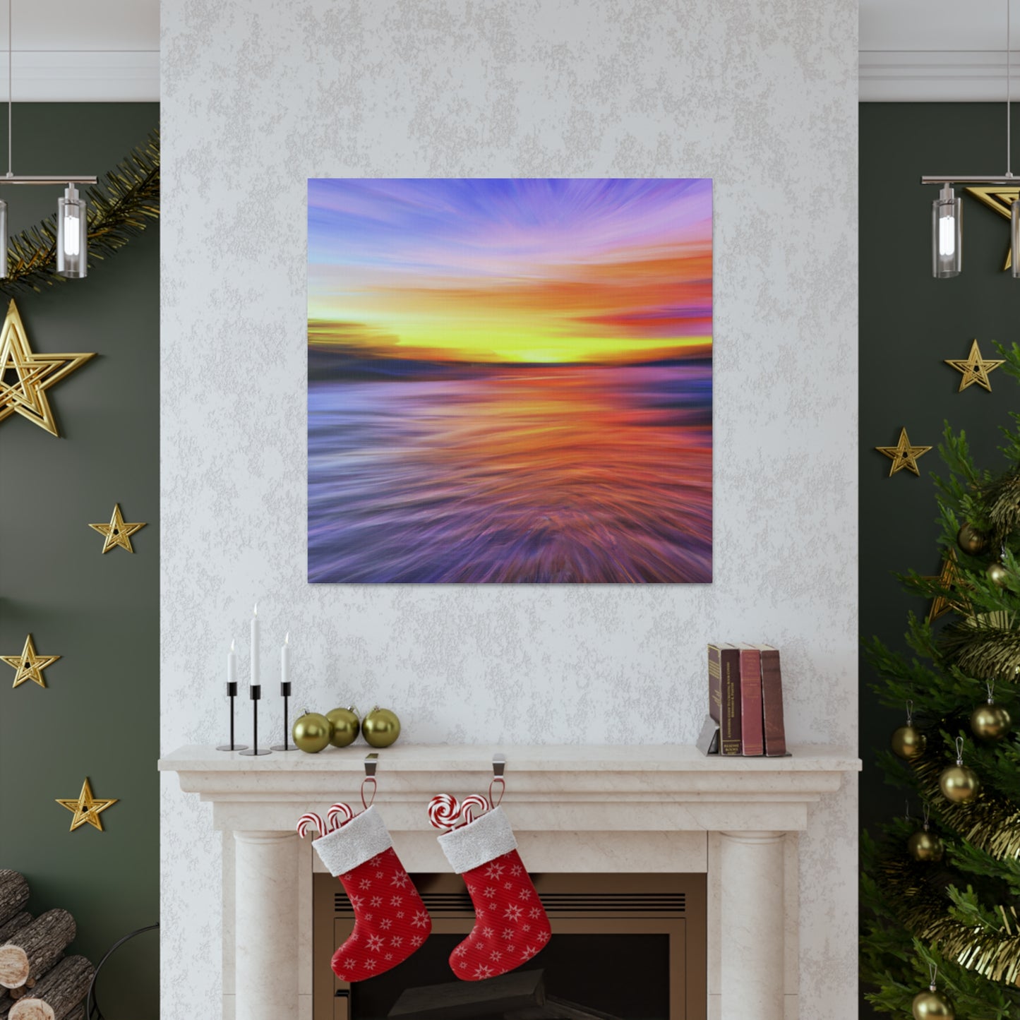 Ocean Sunrise Glows - Canvas