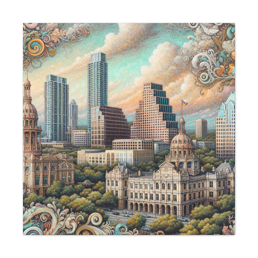 "Texan Renaissance Reverie" - Canvas