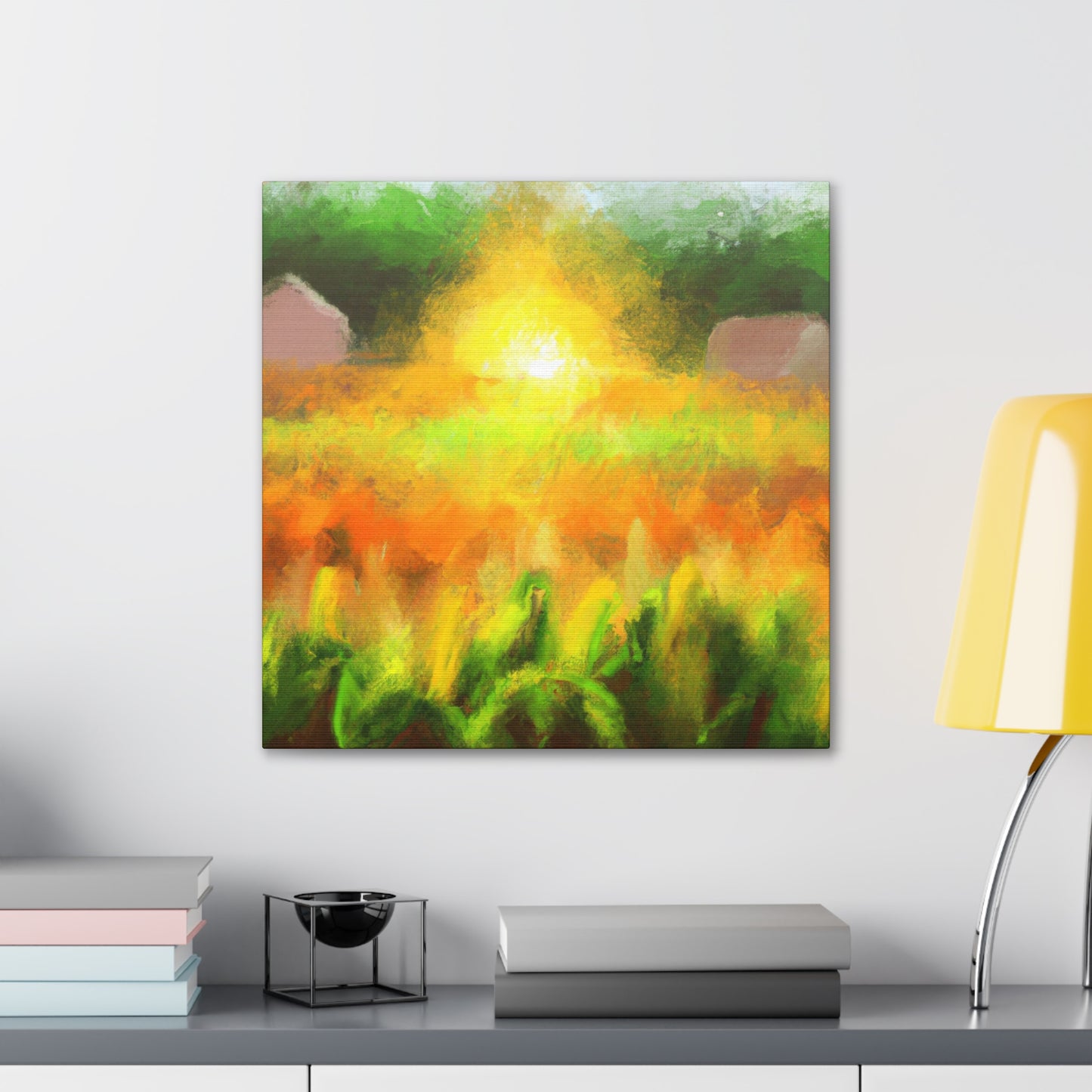 Cornfield in Technicolor - Canvas