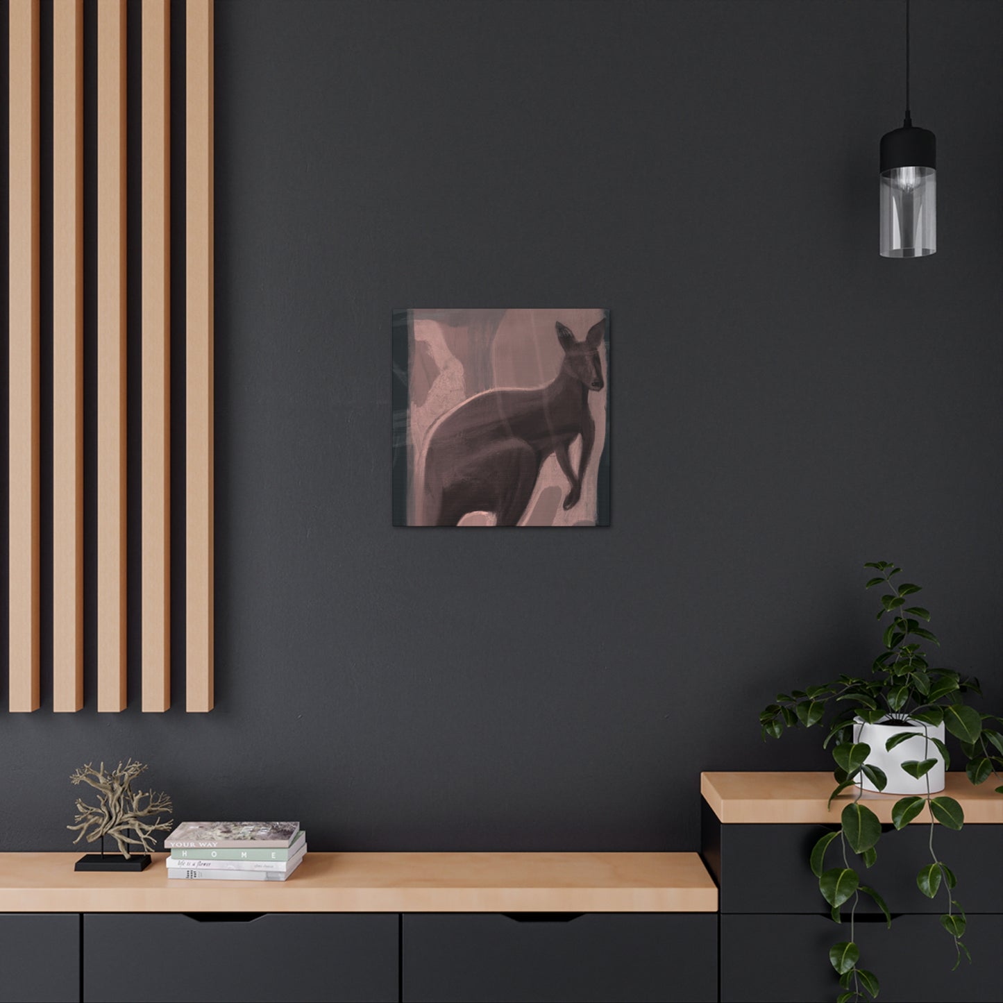 Kangaroo in Dreams. - Canvas